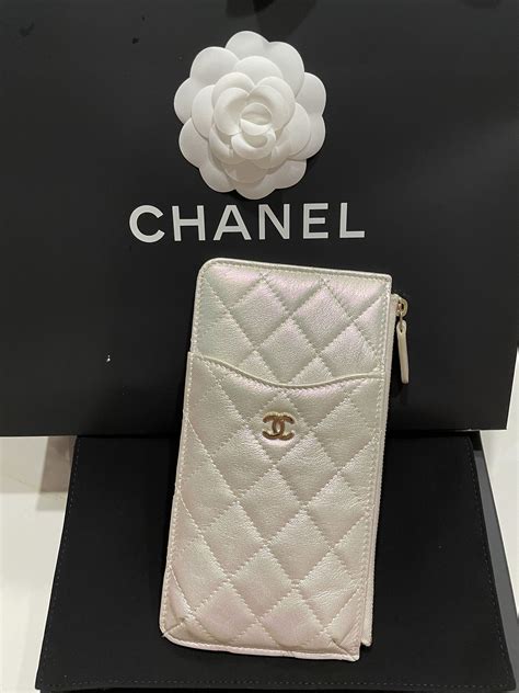 chanel phone case wallet